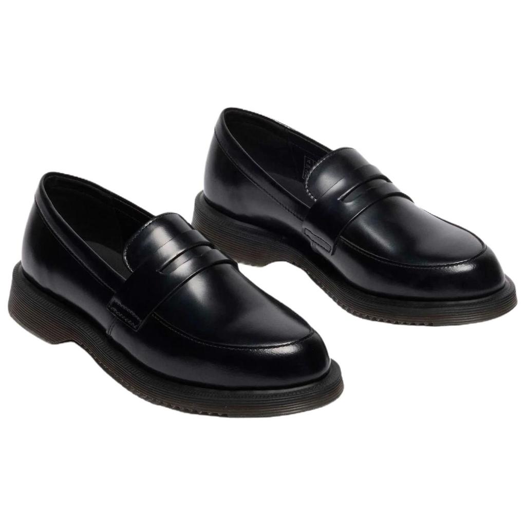 Dr. Martens Temara Leather Casual Versatile Loafers 2.5cm Women Loafers Black 41359001