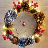 10pcs Pine Cones Baubles Hanging Christmas Tree Holiday Decoration A 6-8CM