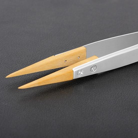 Прецизионные антимагнитные пинцеты с острым носом. 27 Тип Пинцеты для ремонта электроники без царапин Инструмент для ремонта очков