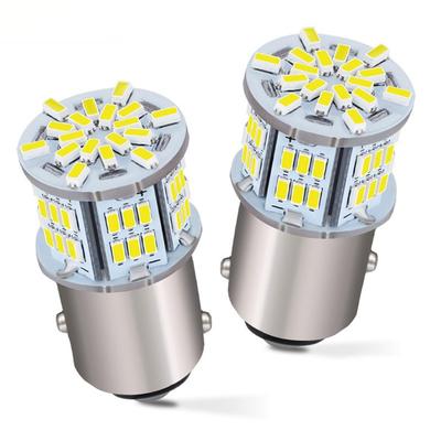 Светодиодный двойной габаритный фонарь GLOWZEN s25 для автомобиля -24В 1157 (Набор из 2 шт., белый)