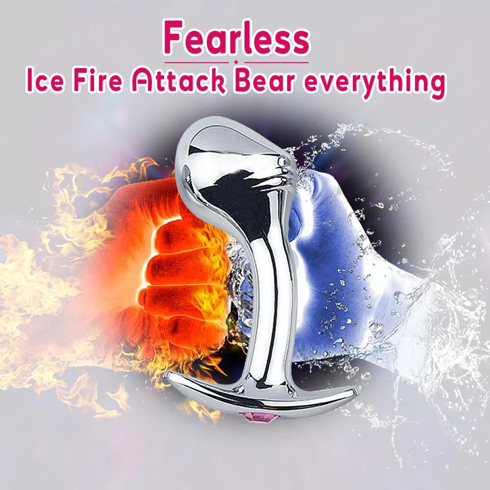 Металлическая стальная анальная пробка для точки G, массажер простаты, секс-игрушки для мужчин и женщин