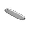 Stainless Steel Picnic BBQ Plate Long Plate Food Serving Dish Sushi Plate  Outdoor Tableware