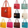 Trendy Candy Color Pu Leather Handbag For Women With Floral Shoulder Strap