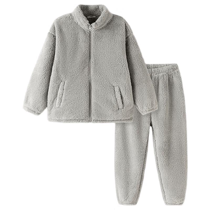 Balabala Kids' Winter Coral Fleece Pajama Set