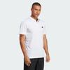 Adidas Unisex Tennis Fab Polo Shirt Functional Karati Regular Fit White