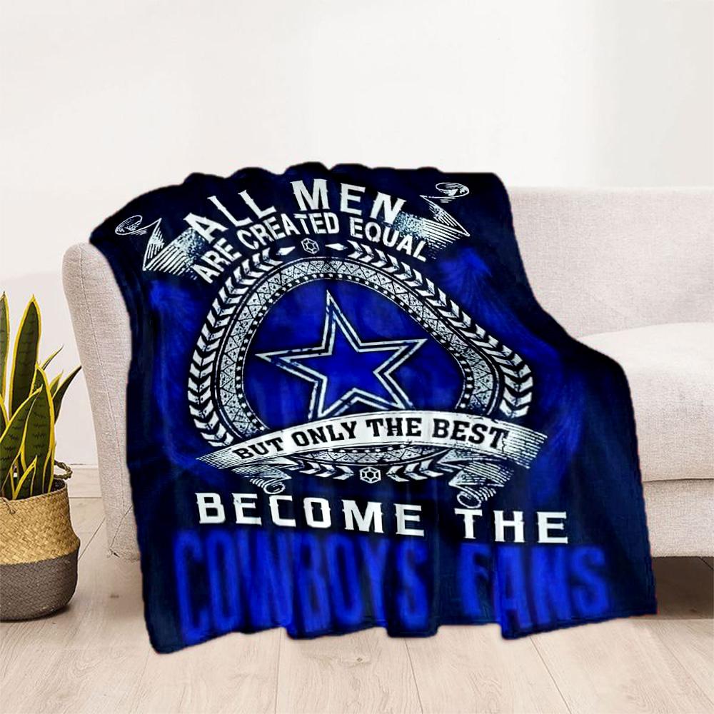 Dallas Blanket Durable Comfort Suitable for Office Chair Couch Seaside Four Seasons Universal Digital Print Gifts For Family Or Friends