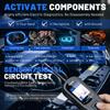 VDIAGTOOL V200 Автомобильный электрический тестер цепи 6В-30В Автомобильный набор зондов питания Тестер электрической системы ЖК-дисплей Тестер напряжения