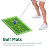 Набор тренировочных ковриков для гольфа для обнаружения траектории свинга и обратной связи, коррекции стойки при ударе, коврик для практики гольфа, передовые направляющие, вспомогательная подушка