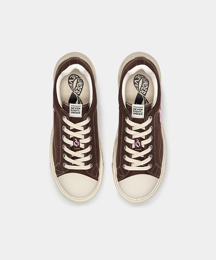 78Under M-4 Graphic Low Top_ Faded Mocha