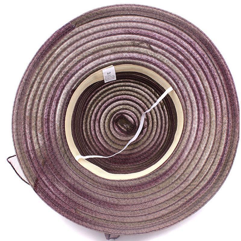 Шляпа женская летняя дышащая сетка цветная пряжа цветная шляпа от солнца куполообразная шляпа солнцезащитная шляпа