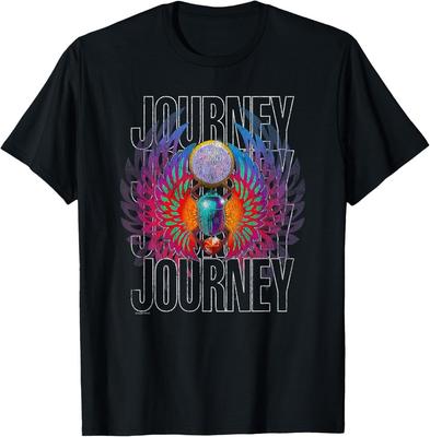 Музыкальная футболка Ripple Junction x Journey Infinity Wings Яркий Скарабей