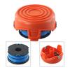 Запасная шпуля и колпачок для моделей Black & Decker GL650 GL660 GL670 GL315 GL655 GL656, 1 упаковка для ухода за газоном