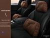 Фиолетовая подушка-подголовник и поясничная подушка с колокольчиком для BMW 5 серии 530Le Zotye T300/T600