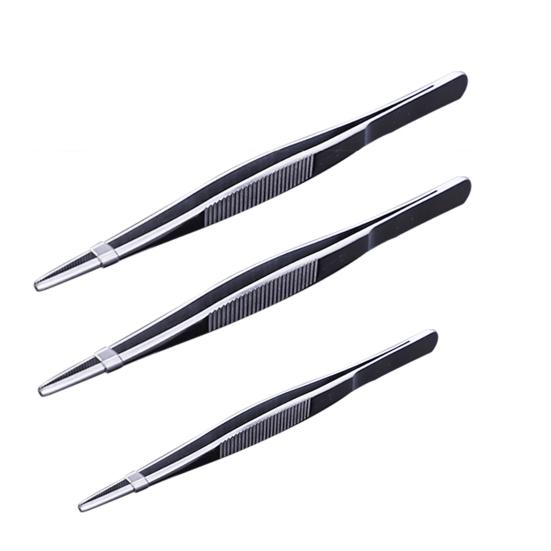 12,5-30 см щипцы, утолщенные противоскользящие универсальные пинцеты из пищевой нержавеющей стали, зажим для мелких вещей