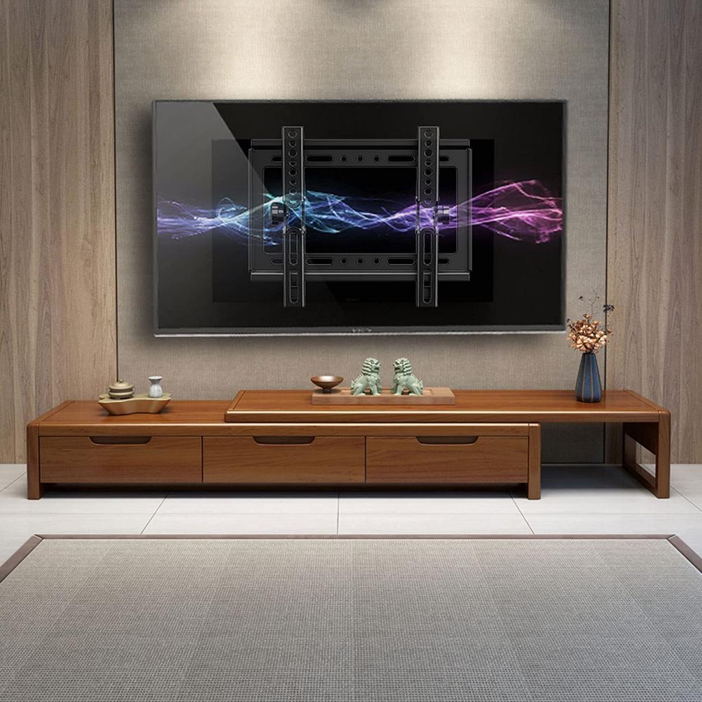 TETVIK TV настенный кронштейн для телевизора небольшой и регулируемый вертикальный ЖК-дисплей для ЖК-телевизора совместимый со стандартами VESA грузоподъемность наклонный настенный кронштейн для телевизора,