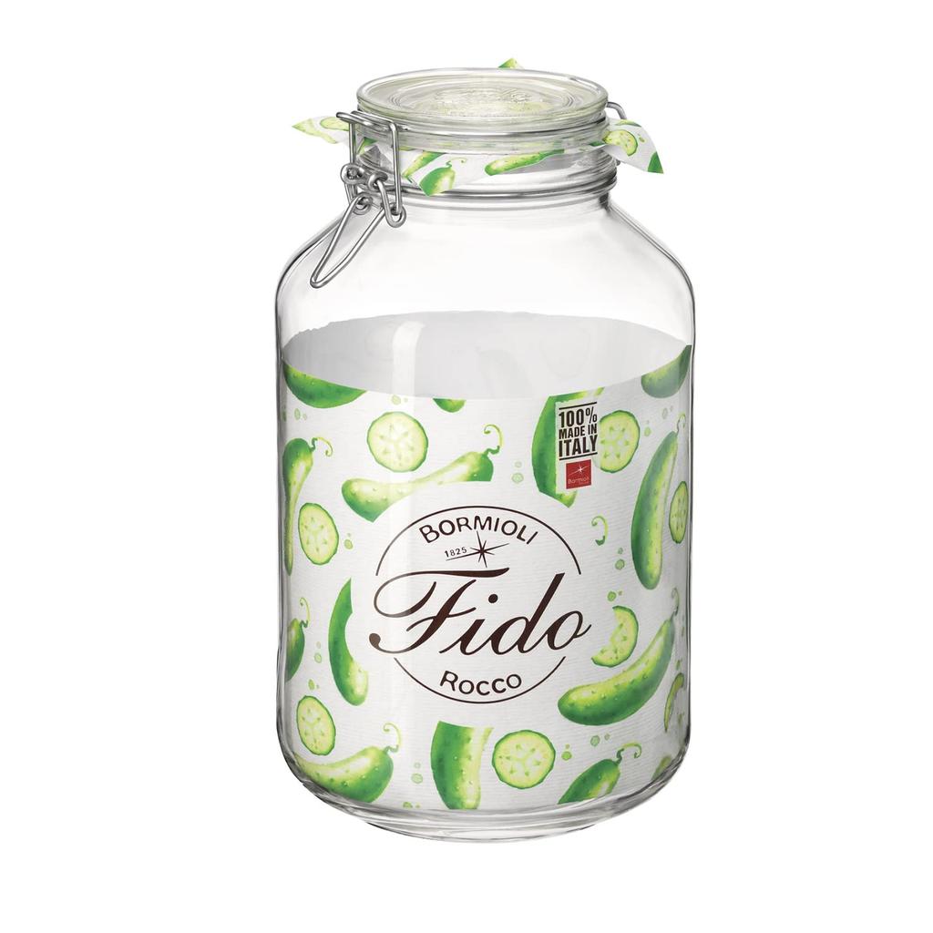 Bormioli Rocco Food Jar, 4L, 1.49260(08067) RBR0607