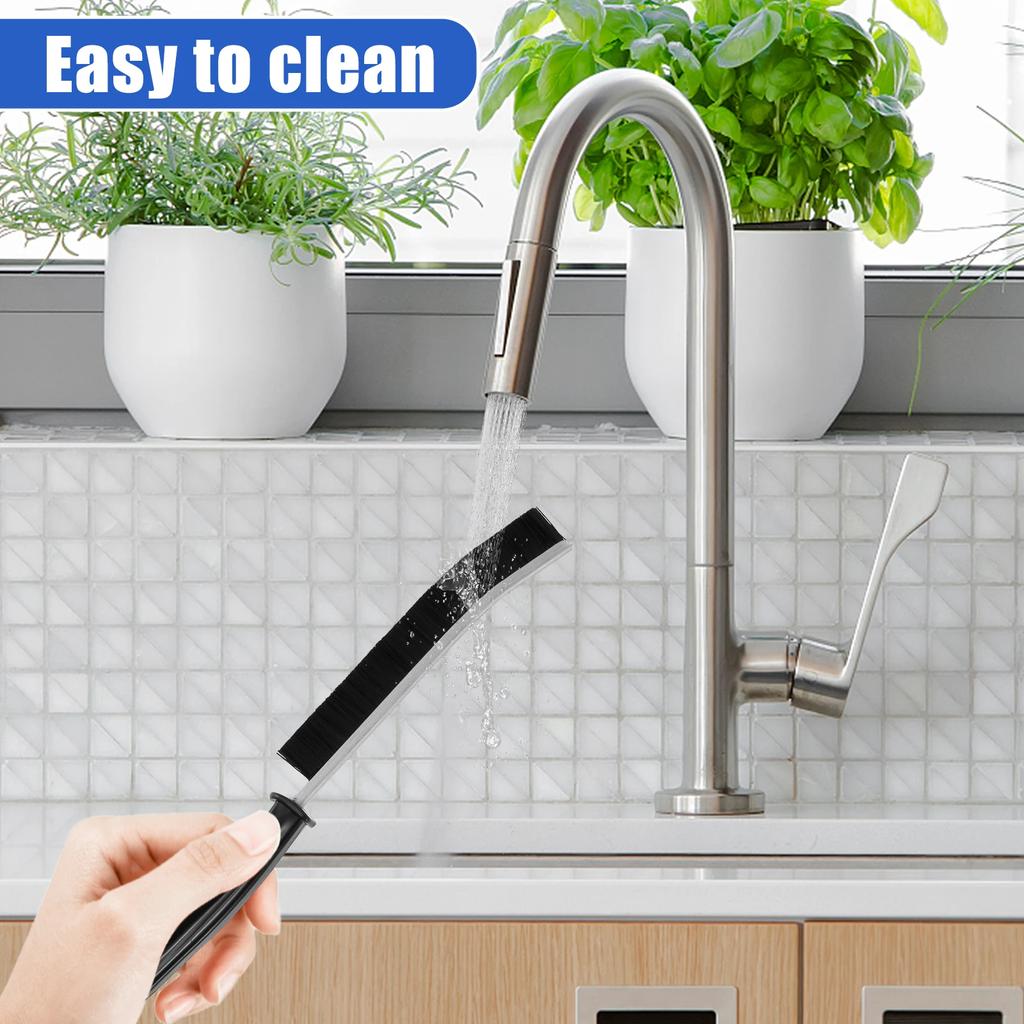 10 Piece Multifunctional Slit Brush Cleaning Brush Micro Door And Window Track Groove Slit Tube Cleaning Scrub Brush