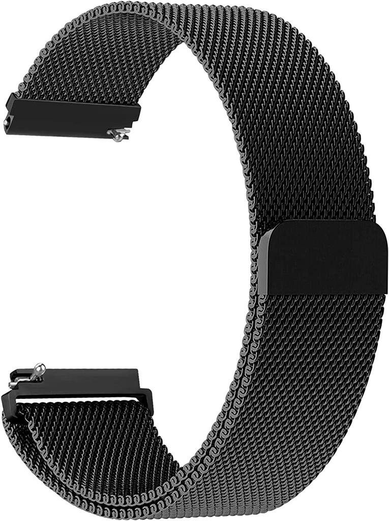 22 мм 20 мм Миланская петля Ремешок Для Amazfit Active 2 GTS/GTR 4 Samsung Watch7/6/5/4 Металлический Браслет Huawei Watch GT5-4-3-2 Pro Ремешок