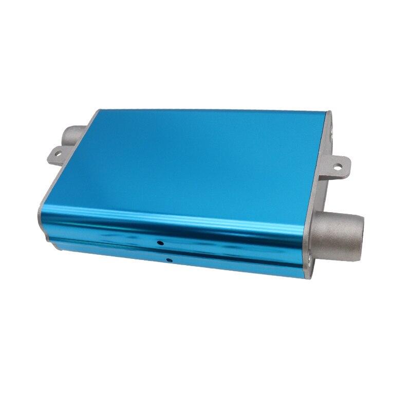 24 мм автомобильный воздушный дизельный стояночный обогреватель, глушитель, глушитель с зажимами, алюминий для Eberspacher Diesel, стояночный обогреватель