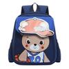 Cute Cartoon Bear Kids Backpack With Arch Straps For Comfortable Carrying Ideal For Preschool