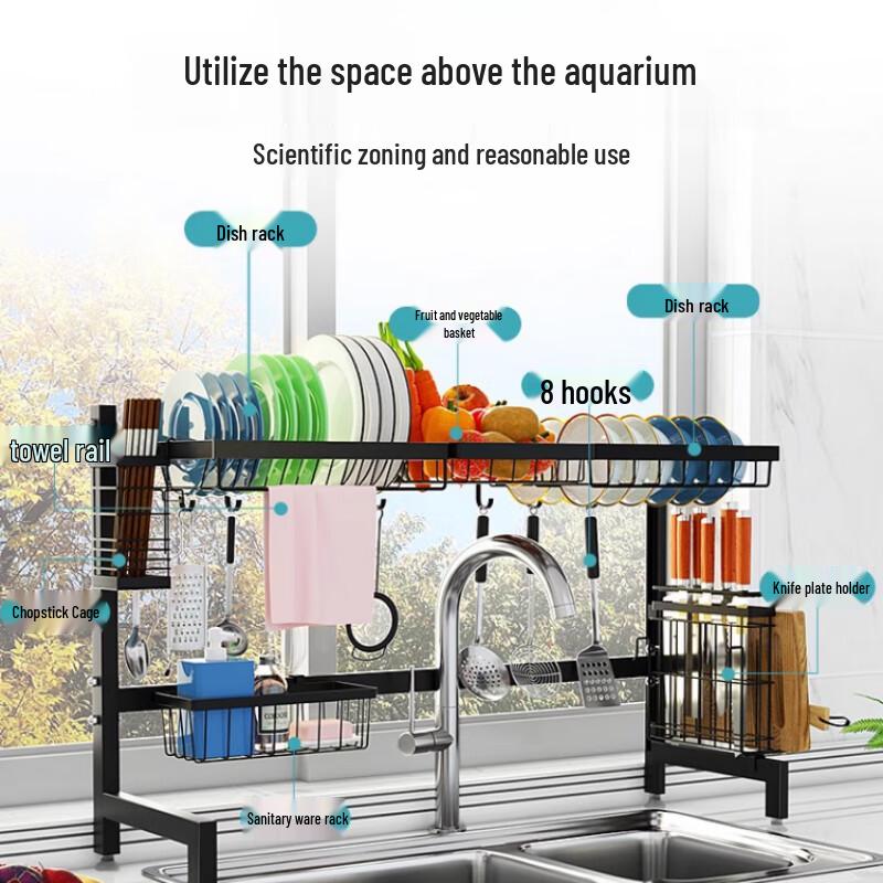 Beifu Kitchen Sink Dish Drying Rack