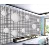3d Mural 3d Round Ball Wallpaper Modern Minimalist Living Room Bedroom Background Wall Mural