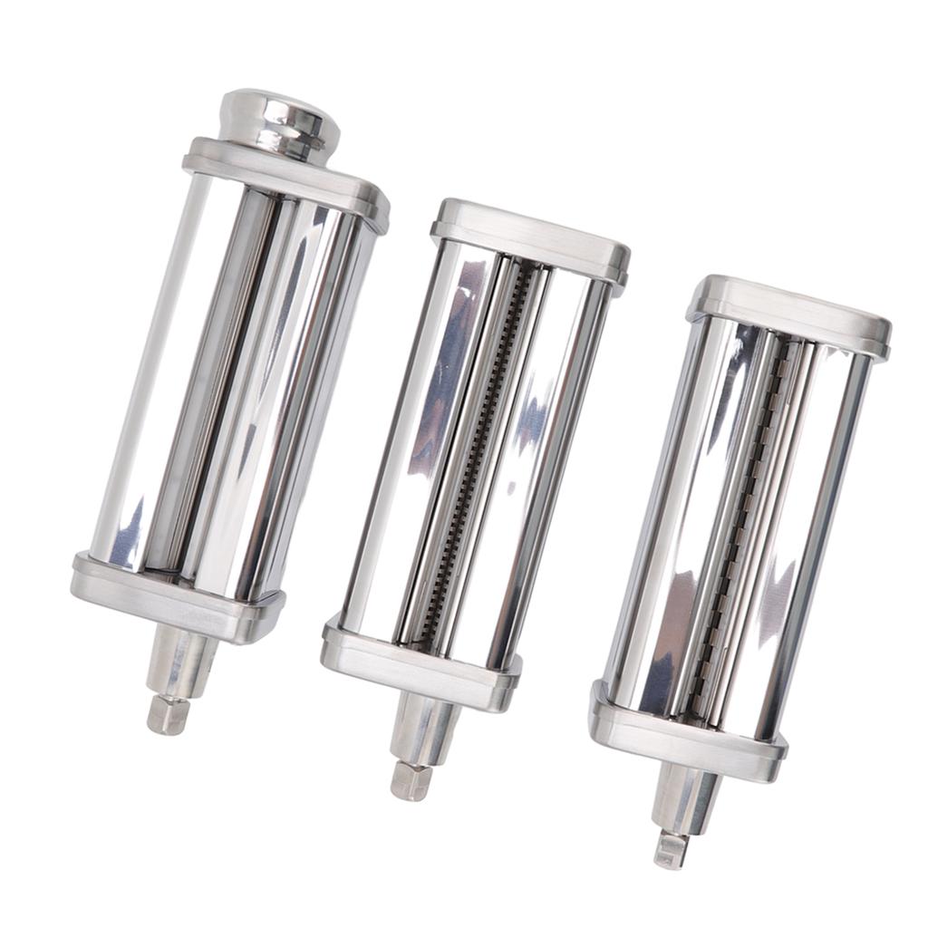 Pasta Maker Attachments for Stand Mixer Press Noodle Maker Set with Pasta Sheet Roller Spaghetti