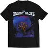 2025 новый The Moody Blues Футболка На Пороге Мечты Мужская Черная Высококачественная удобная и мягкая