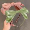 1/2piece of Women's Mesh Large Bow Headband Princess Hair Accessory