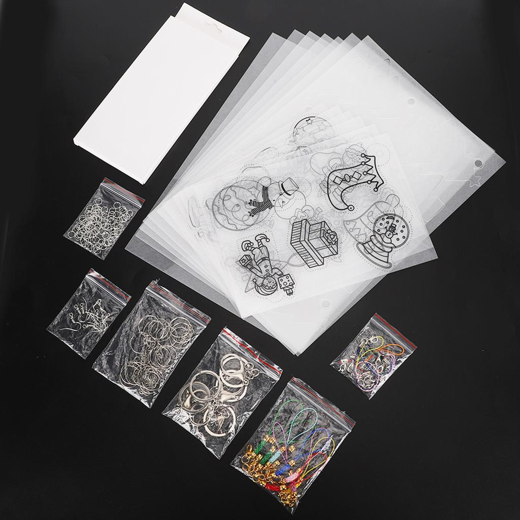 Набор термоусадочной пленки Цветной карандаш Термоусадочный ручной лист Комплект рождественский пакет 174#