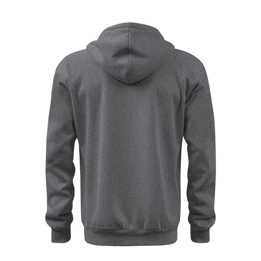 Мужская толстовка с капюшоном на молнии, карманный кардиган, мужская спортивная повседневная толстовка большого размера