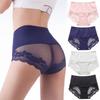 Sexy Mesh Lace Women Panties Bacteripstatic Cotton Crotch Panty Lightweight and Breathable Lady Underwear Briefs