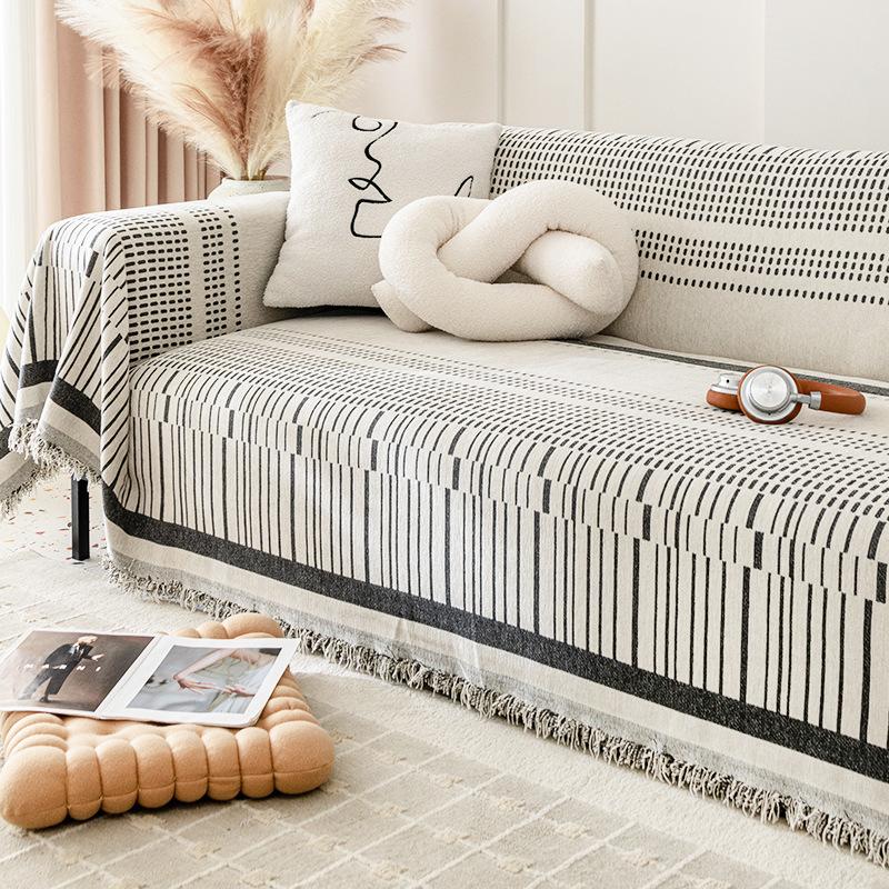 Полотенце для дивана из синели, универсальное четырехсезонное полностью покрытое пылезащитное покрытие для дивана, ткань, не царапающееся покрывало для дивана, одеяло