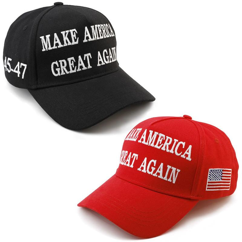 Трендовая бейсболка Make America Great Again классического красного цвета для летней моды