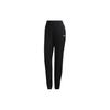 Adidas Женские брюки Essentials Plain Logo Print Solid Color Elastic Sports Casual Bottoms Black GD2897