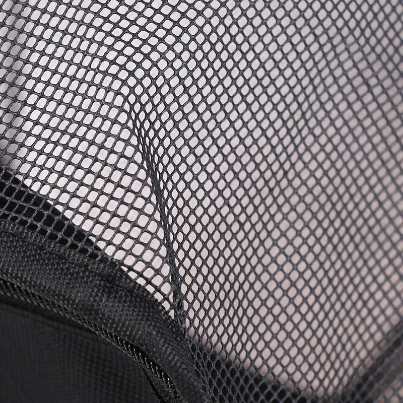 Черная сумка-переноска для коврика для йоги, сумка для баскетбола и волейбола, спортивная сумка для фитнеса и хранения, сетчатая сумка для пилатеса и бодибилдинга
