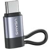 USAMS Адаптер Au17 Lightning - Usb-C30W Стальной/Алюминиевый Sj677Ln01 (Us-Sj677)