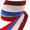 Small Size Packaging Multi-Colored Velvet Ribbon, Hair Accessories Diy Bow Decorative Flocking Webbing
