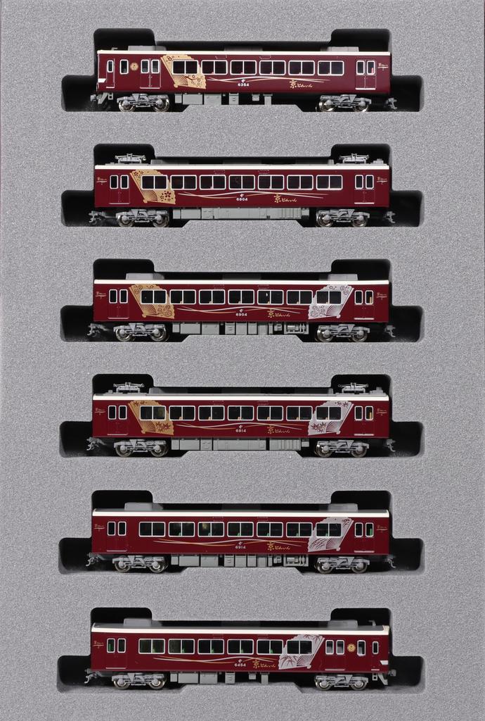 KATO Hobby Center KATO Масштаб N Серия Hankyu 6300 Комплект Модель железной дороги Поезд "Kyoto Train" 6 Вагонов 10-941