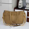Tote Bag Large Capacity With Zipper Closure For Daily Use