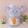 Chef Mouse Doll Plush Toy Stealing Mouse Doll Bread Mouse Long Pillow Gift