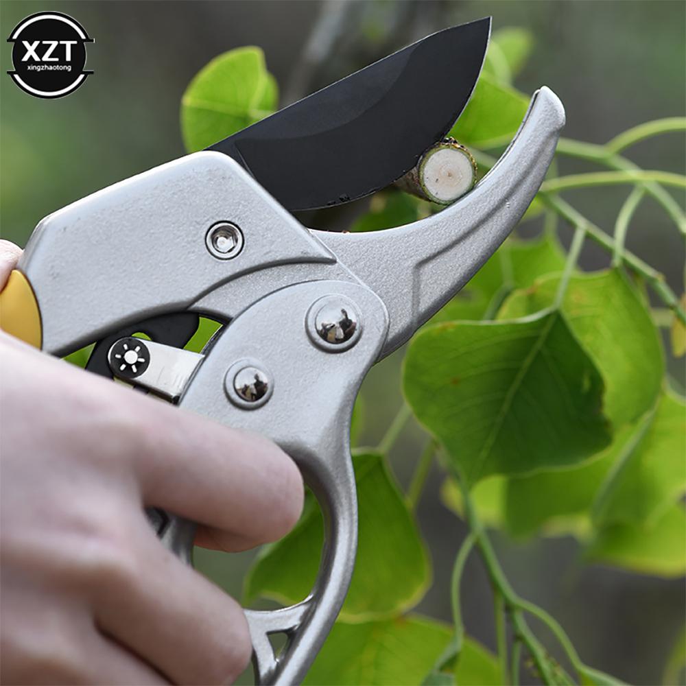 Professional Garden Pruning Shear Fruit Tree High Carbon Steel Scissors Gardening Plant Scissor Branch Pruner Trimmer Tools