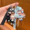 Handmade DIY Change Baby Girl Next Door Bubble Keychain Pendant Female Cute Miu Bag Doll Pendant