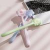 Handheld Percussion Back Hammer Massager Flower Shape Meridian Beat Waist Relaxation Silicone Massager For Full Body Pain Relief