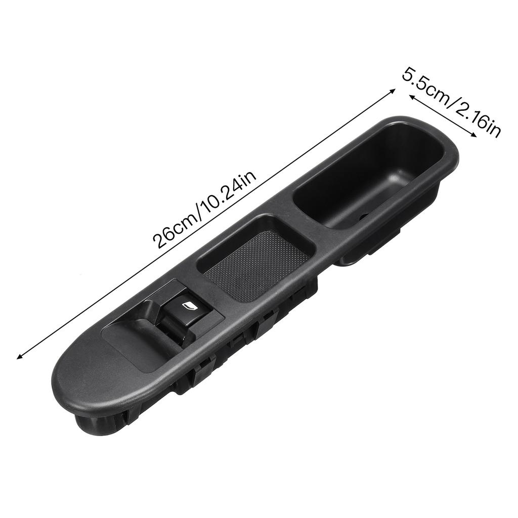 Автомобильный стеклянный электрический переключатель окон, 6 контактов, главный переключатель мощности пассажира для Peugeot 207 2007-2015 6490HQ 6554HJ