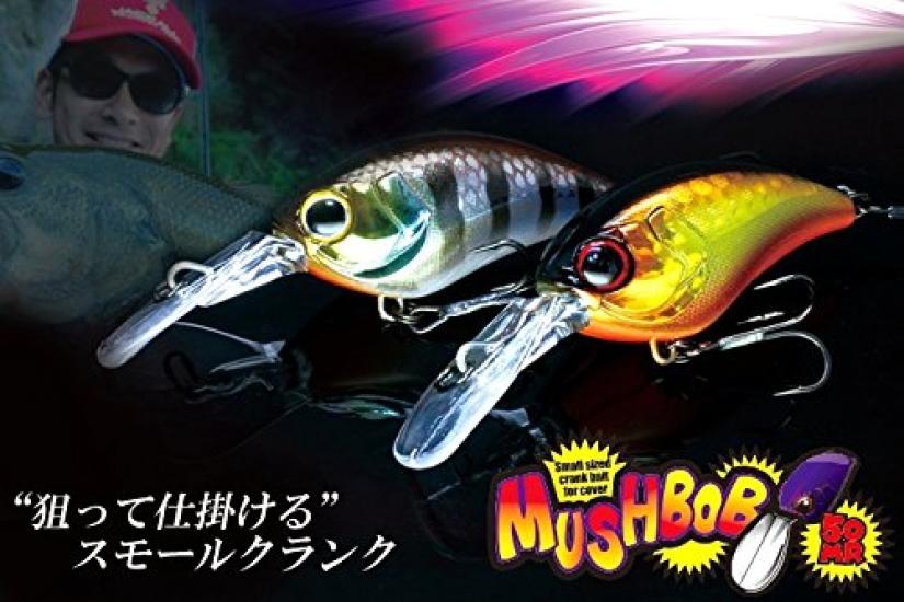 Jackall Воблер-крэнк Mash Bob 50 SR 50мм 9г Матовый Красный Рак