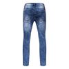 Men's Fashion Denim Hole Trouser Distressed Jeans Long Pencil Pants Streetwear