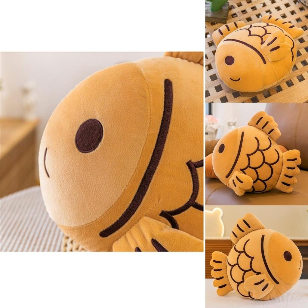 Креативная плюшевая игрушка-подушка в виде рыбы для детских подарков и украшения дома
