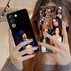 Модный матовый чехол из ТПУ Becky G для мобильного телефона VIVO Y77 76 75 74 73 72 58 56 55 51 50 38 36 Y19 Y18 Y03 Y01 5G Цветная крышка