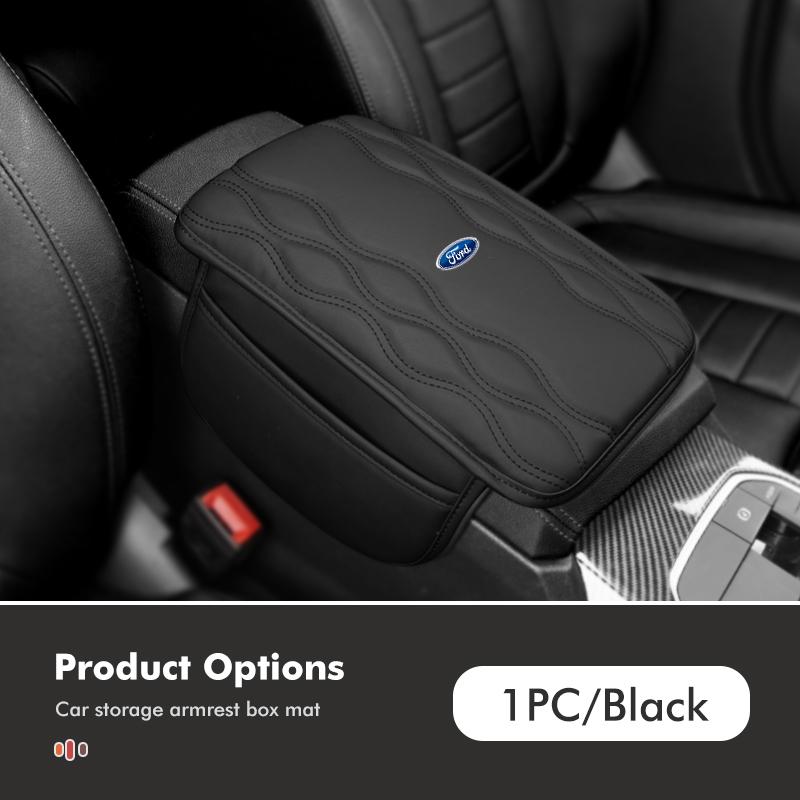 Multi-Functional Car Armrest Storage Bag Center Console Protective Pad Accessory For Ford Fiesta Ranger Mondeo Escape Ecosport